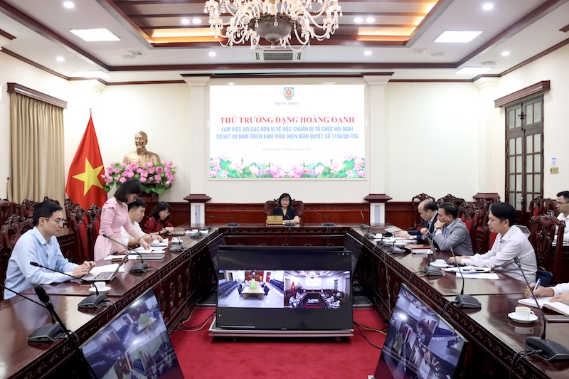 Tổ chức Hội nghị sơ kết 3 năm thực hiện Quyết định 1156 /QĐ-TTg vào ngày 29/12